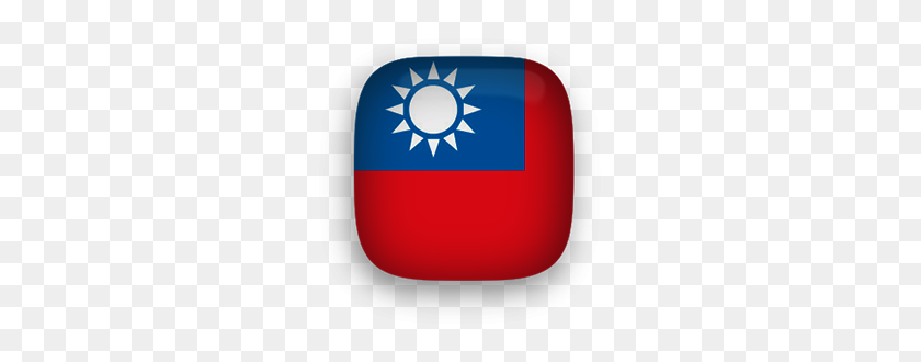 265x270 Banderas Animadas De Taiwán Gratis - Taiwán Png
