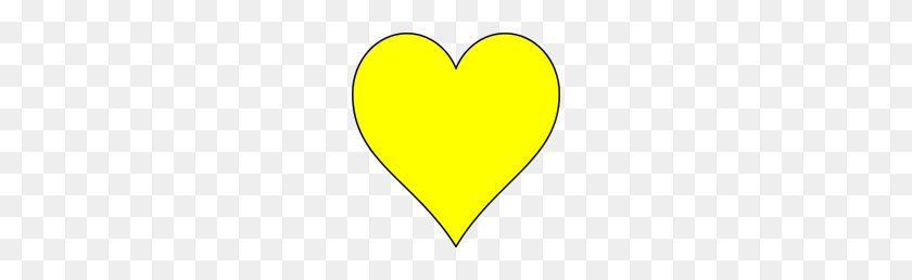 192x198 Png Желтое Сердце Клипарт