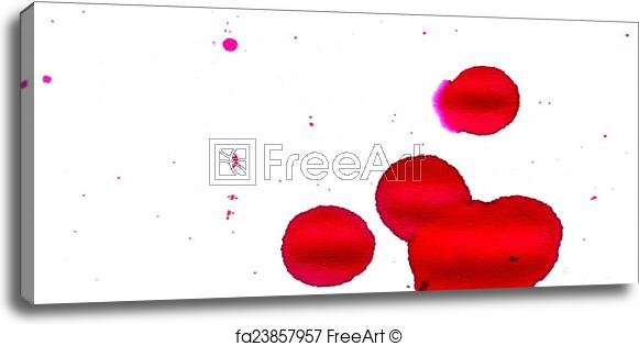 581x315 Free Art Print Of Pink Ink Splash Abstract Grunge Ink Splatters - Ink Splash PNG