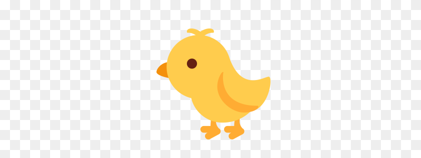 256x256 Free Baby, Chick, Chicken, Food, Animal, Meat Icon Download - Baby Chick PNG