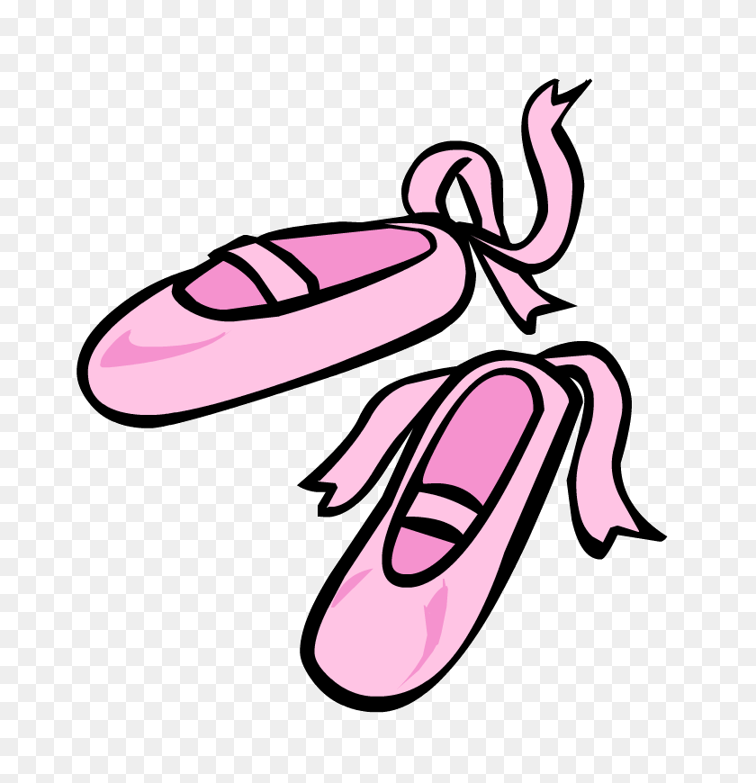 778x810 Free Ballet Slippers Clipart - Flamingo Clip Art Free