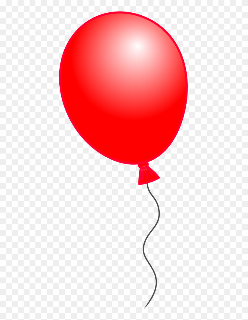 463x1024 Free Balloon Clipart - August Birthday Clipart