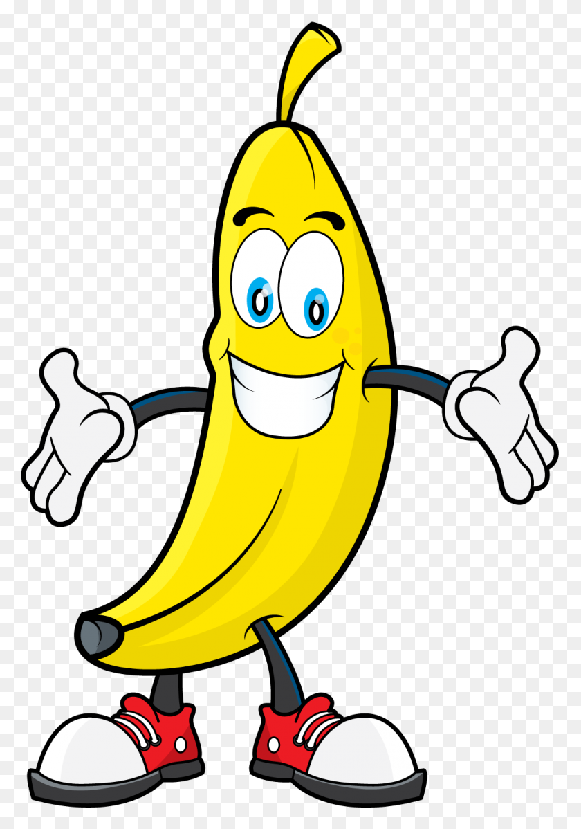 1065x1555 Free Banana Clipart - Smooch Clipart