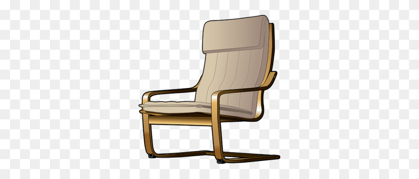 285x300 Free Beach Chair Vector - Lounge Chair Clipart