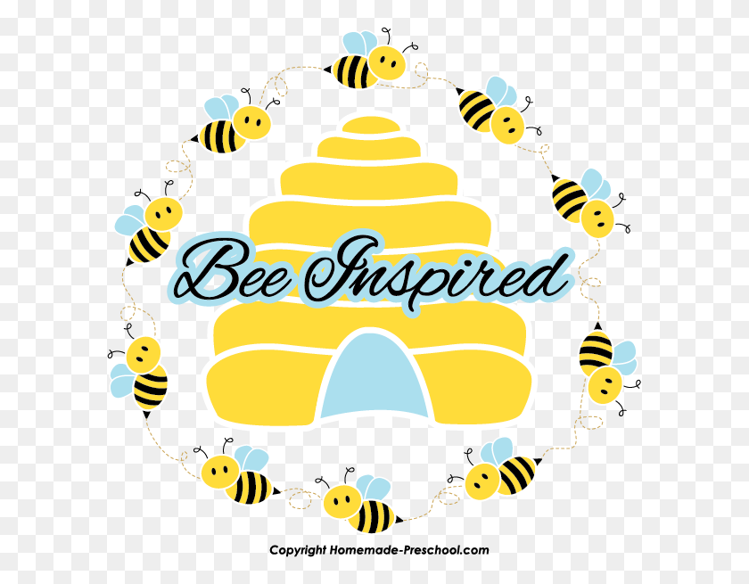 599x595 Free Bee Clipart - You Re Welcome Clipart