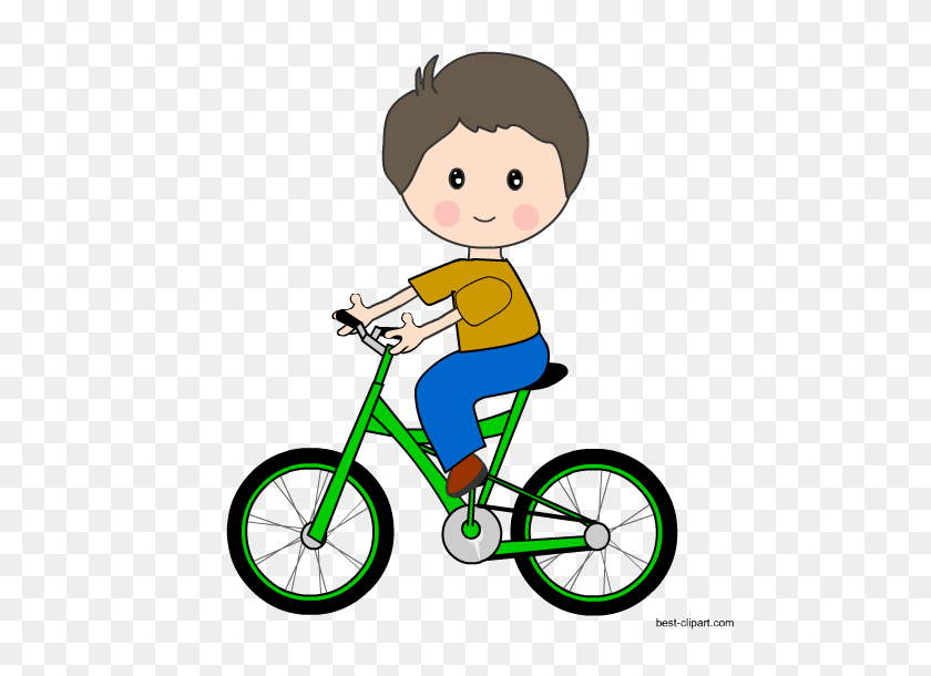 550x550 Free Bicycle Clip Art - Ride Clipart