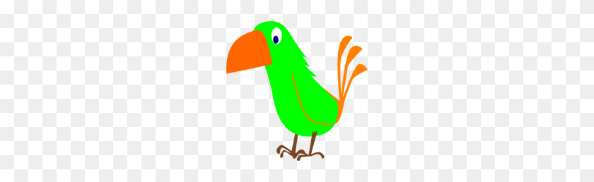 200x198 Free Bird Clipart Png, B Rd Iconos - Green Bird Clipart
