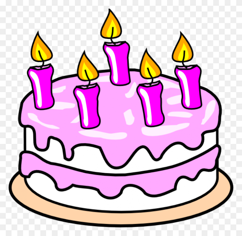 788x768 Free Birthday Cake Clipart Pictures - September Birthday Clipart