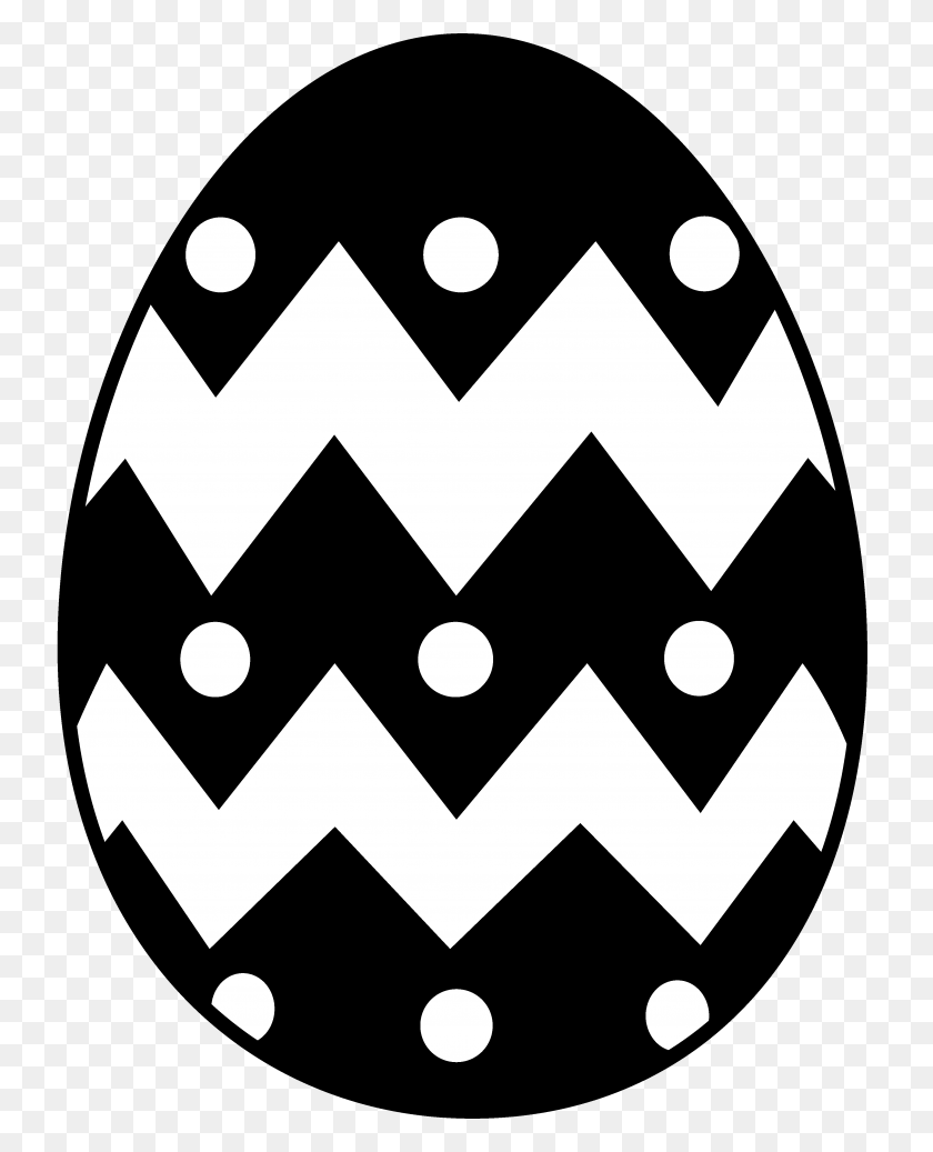 3655x4579 Clipart De Pascua En Blanco Y Negro Gratis - Lds Easter Clipart