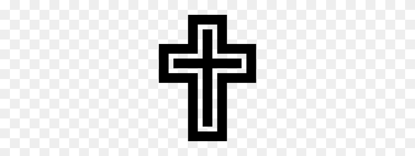 256x256 Free Black Cross Icon - Cross Icon PNG