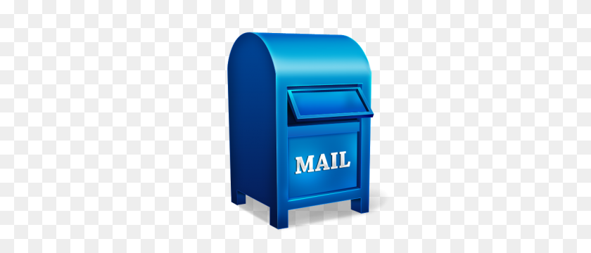 300x300 Free Blue Mailbox Clip Art - Mailbox Clipart