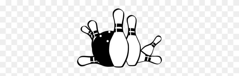 298x210 Free Bowling Clipart Is A Strike - Slap Clipart