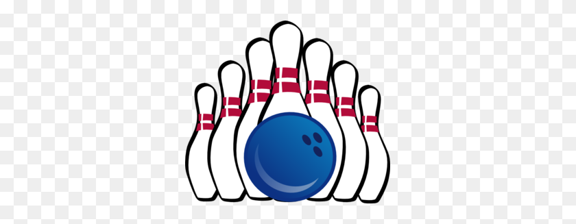 299x267 Free Bowling Clipart - Bowling Party Clipart