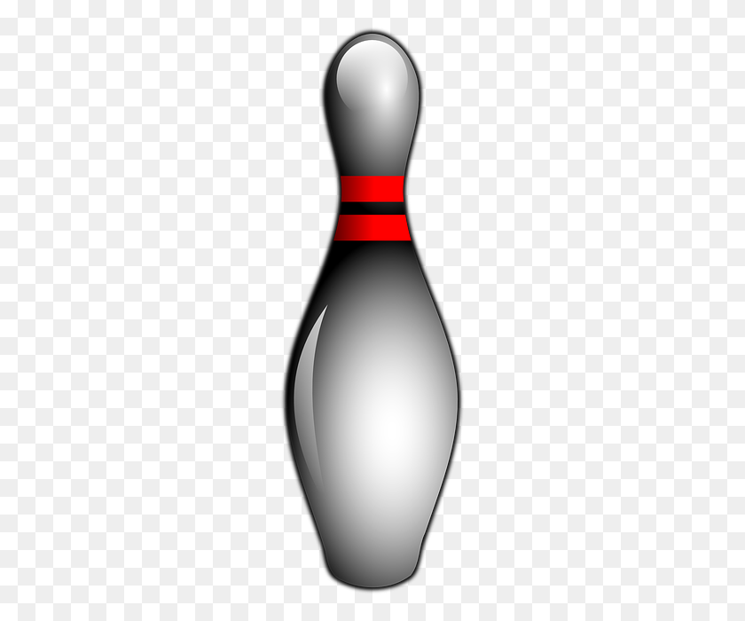 320x640 Free Bowling Pin Clipart - Bowling Strike Clipart