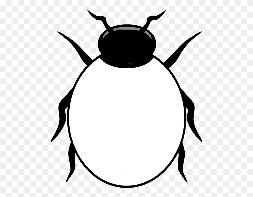 504x593 Free Bug Clipart Free Download Clip Art - Firefly Clipart Black And White