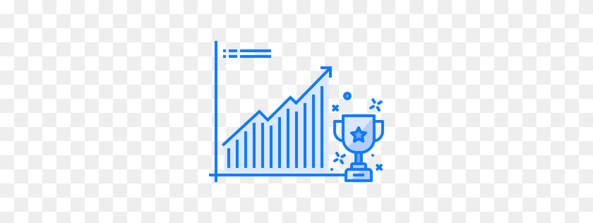 256x256 Free Business, Financial, Growth, Achievement, Goals, Trophy Icon - Objetivos Png