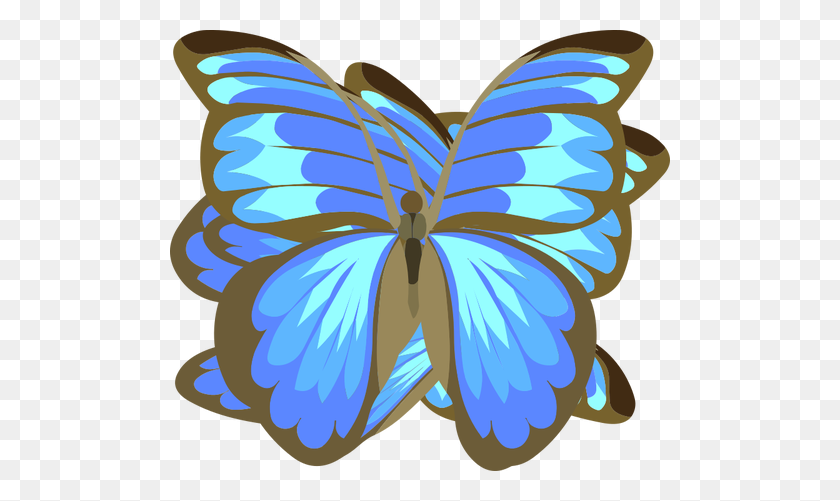 500x441 Free Butterfly Vector Clip Art - Free Butterfly Clipart Images