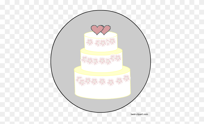 450x450 Free Cake And Cupcake Clip Art - Cake Clipart Transparent Background