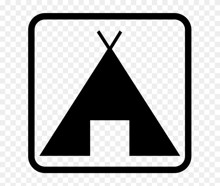 900x753 Free Camping Clip Art - Campfire Clipart Black And White