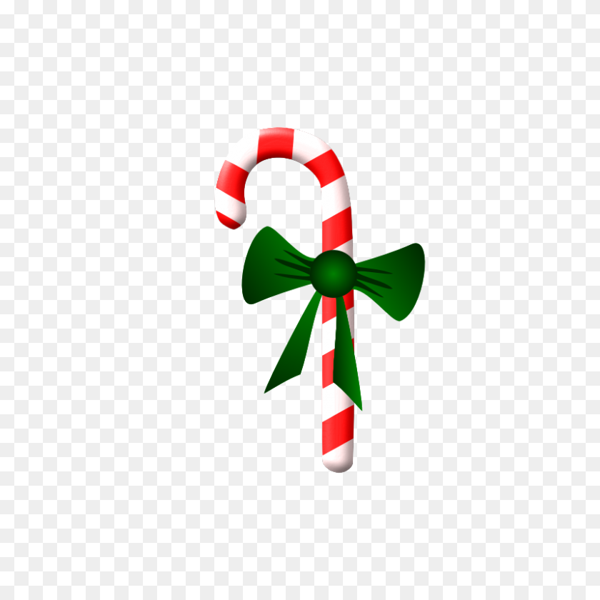 800x800 Free Candy Cane Clipart - Candy Cane Border Clip Art