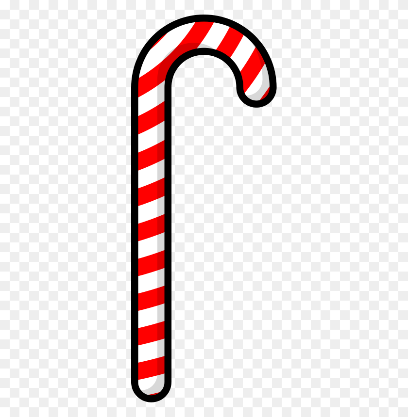 300x800 Free Candy Cane Clipart - Christmas Candy Clipart