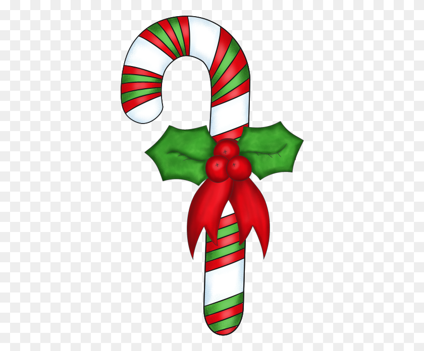 364x636 Free Candy Cane Clipart - Christmas Elves Clipart