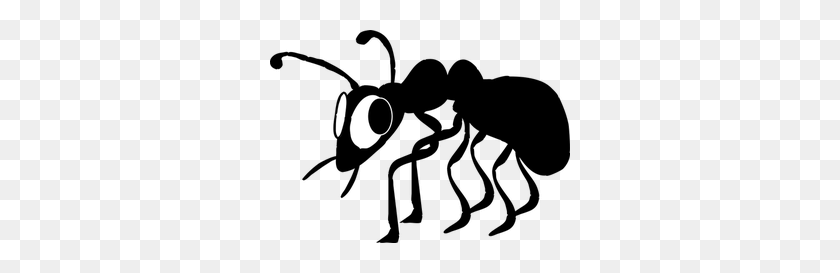 300x213 Free Cartoon Insect Clip Art - Firefly Clipart Black And White