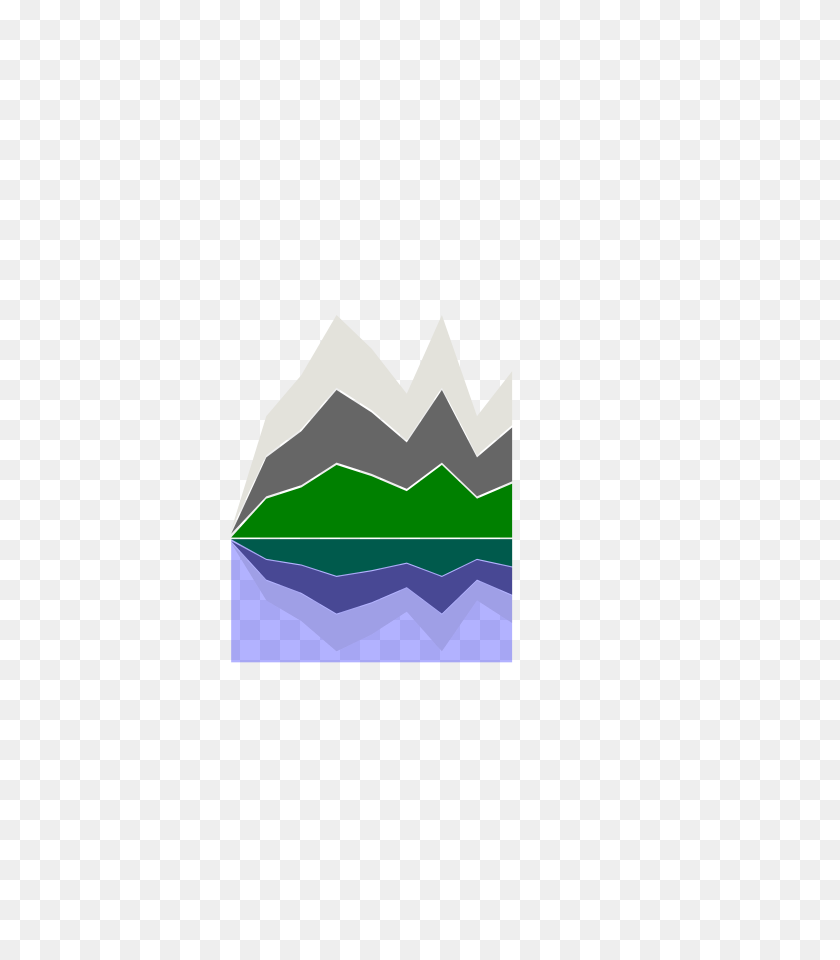 637x900 Бесплатные Мультяшные Горные Картинки - Ледник Клипарт
