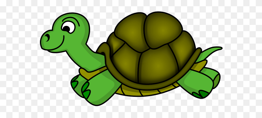 600x319 Free Cartoon Turtle Running Clip Art Turtley Cute - Be Safe Clipart