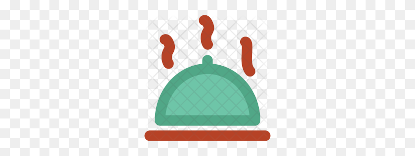 256x256 Free Chef, Cook, Hotel, Restaurant, Platter, Serve, Food Icon - Playground Slide Clipart