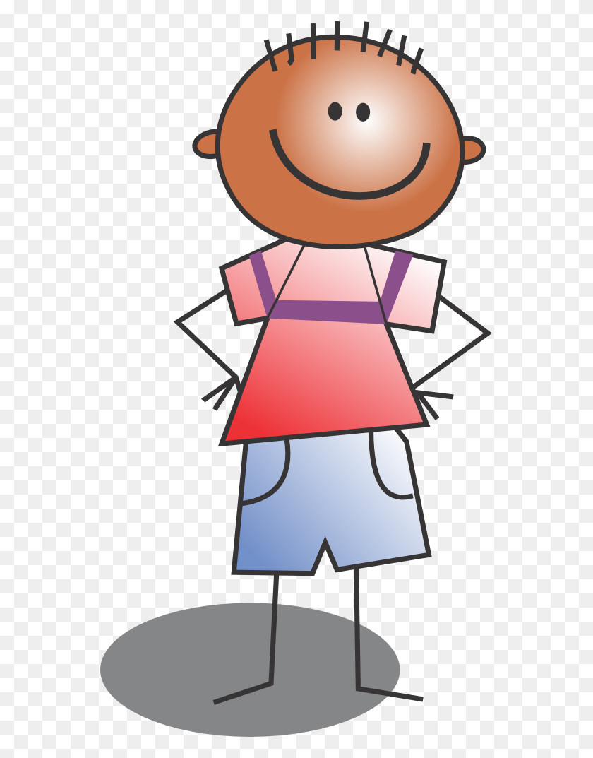 555x1013 Free Child Images - Super Kid Clipart