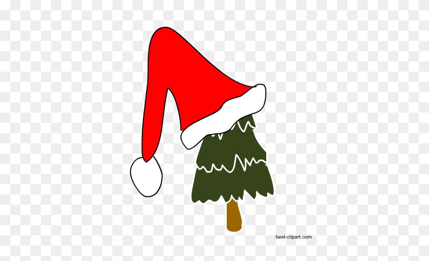 450x450 Free Christmas Clip Art, Santa, Gingerbread And Christmas Tree - Christmas Stocking Clipart