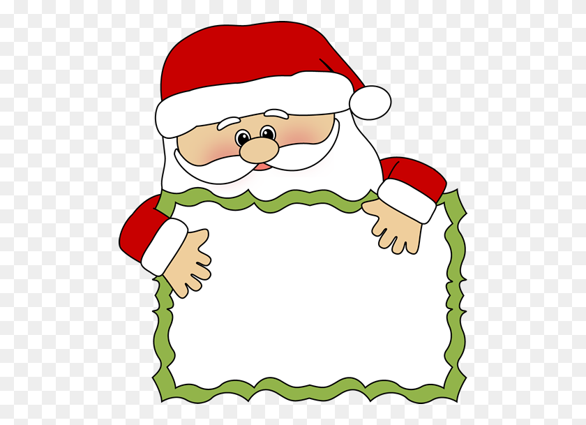 500x549 Free Christmas Clipart Santa With A Sack Full Of Presents Image - Bridge Clipart