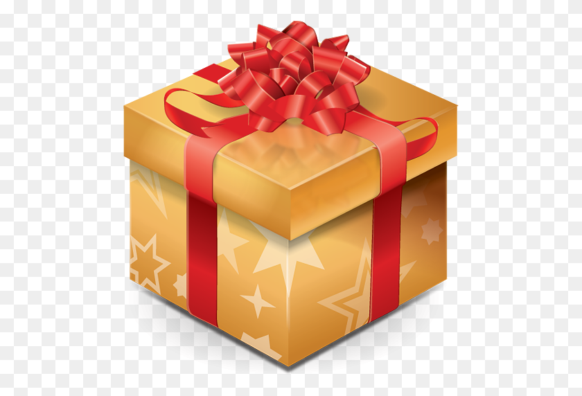 512x512 Free Christmas Gift - Christmas Present PNG