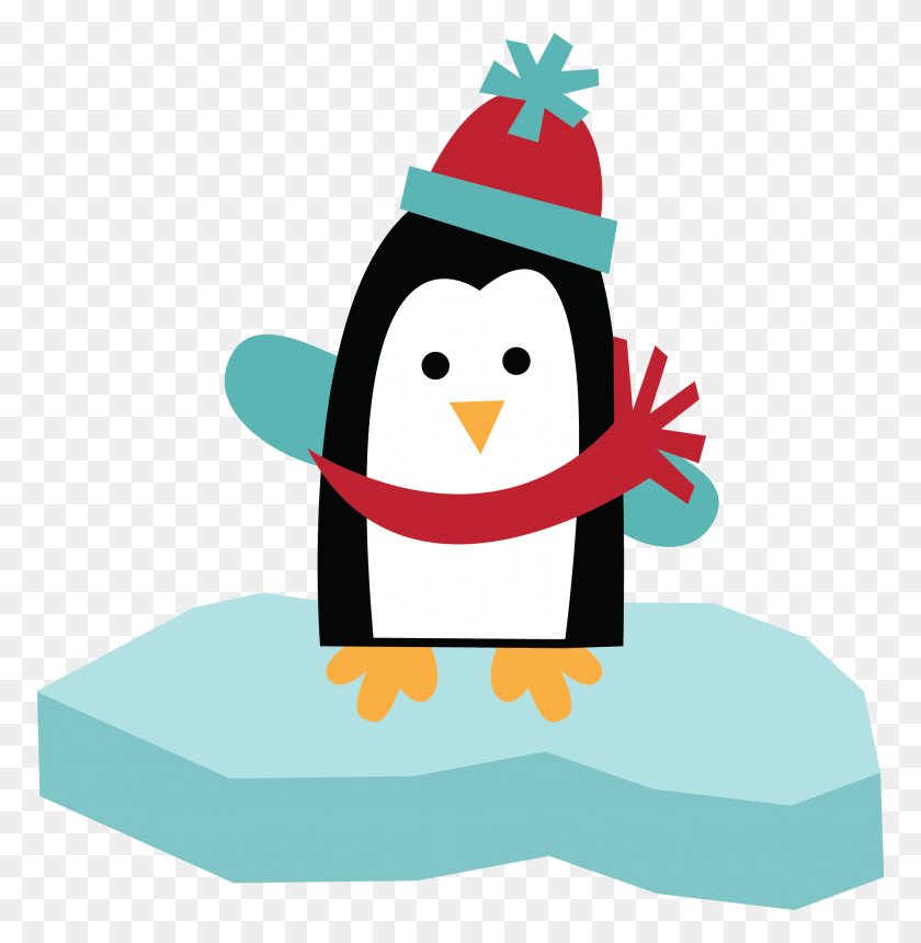 773x800 Коллекция Рождественских Пингвинов Бесплатно - Класс 2015 Бесплатно Клипарт