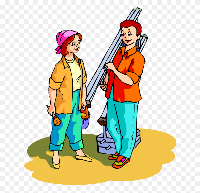 641x750 Free Cleaning Lady Clipart - Clean House Clipart
