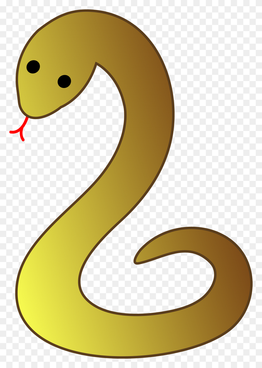 3350x4814 Free Clip Art - Snake Clipart Transparent