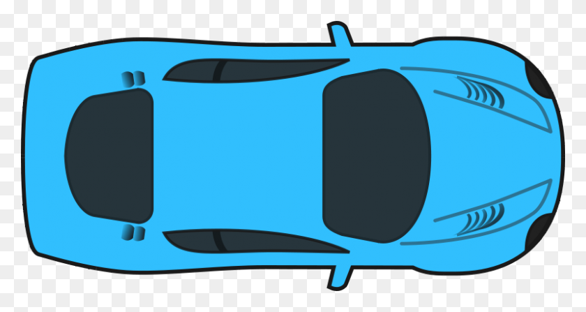 800x397 Imágenes Prediseñadas Gratis Blue Racing Car - Video Game Clipart Free