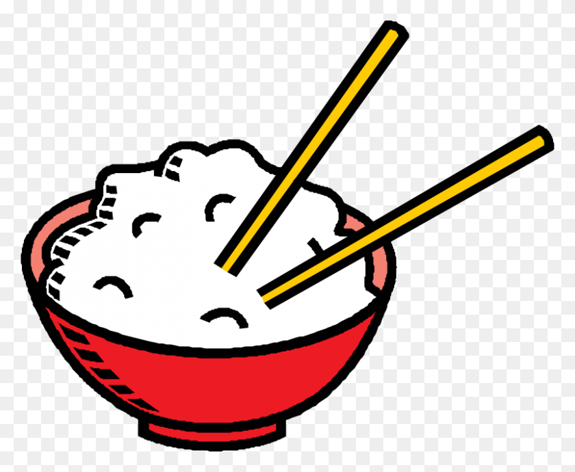 800x647 Free Clip Art Bowl Of Rice - Clipart Bowl