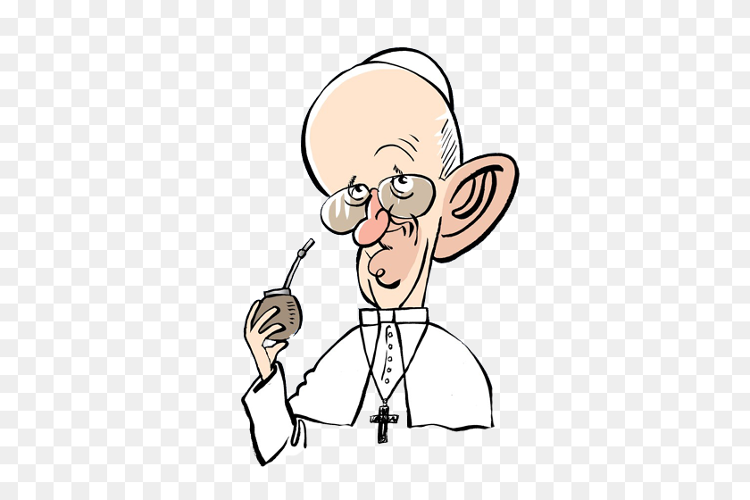 500x500 Free Clip Art Catholic Pope Francis Free Image - Pope Francis PNG