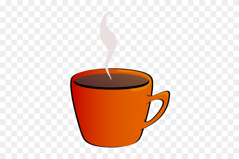 380x500 Free Clip Art Coffee Mug - Hot Chocolate Mug Clipart