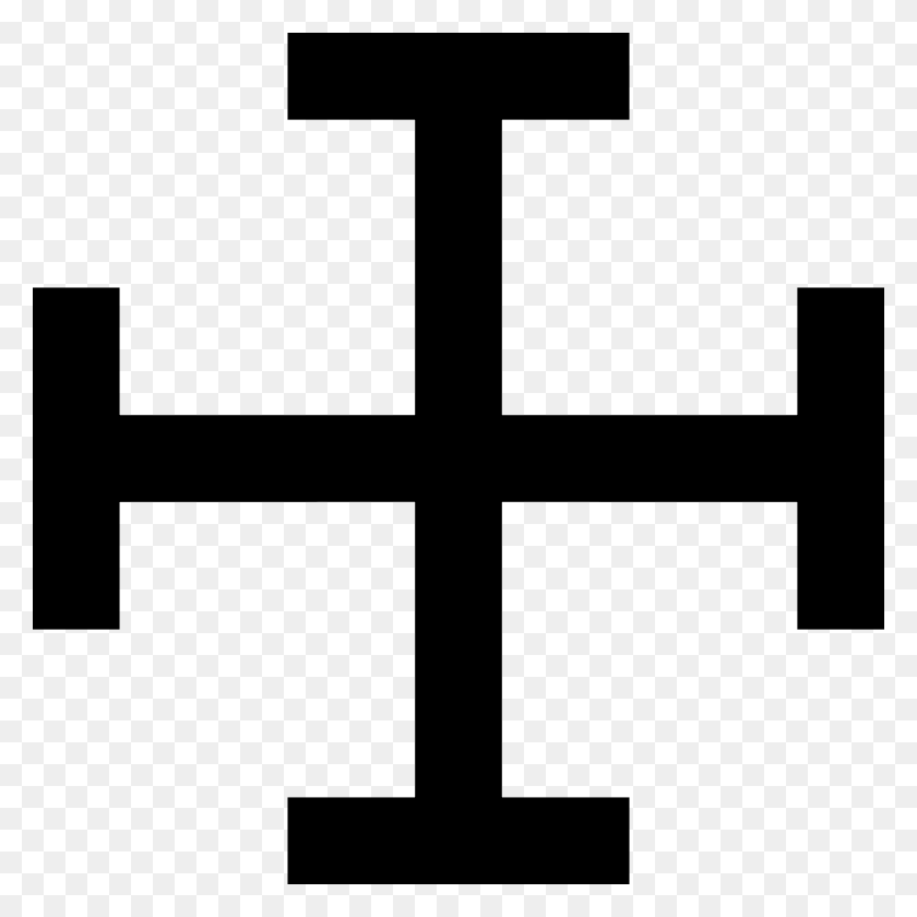 800x800 Free Clip Art Cross Potent - Swastika Clipart