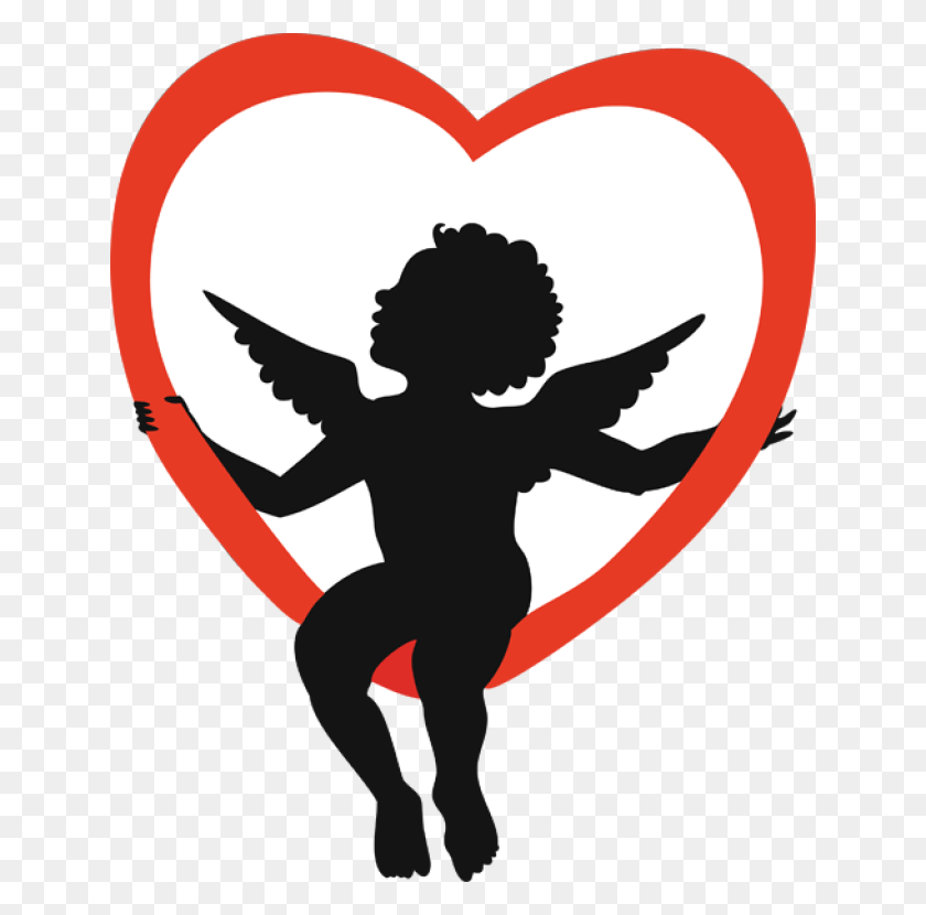 640x770 Бесплатные Картинки На День Святого Валентина Картинки Купидона - Клипарт Купидоны