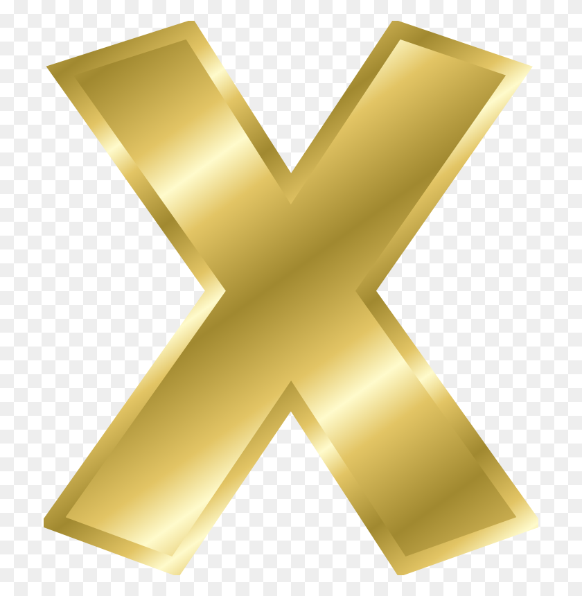 714x800 Free Clip Art Effect Letters Alphabet Gold - Alphabet Clipart Free