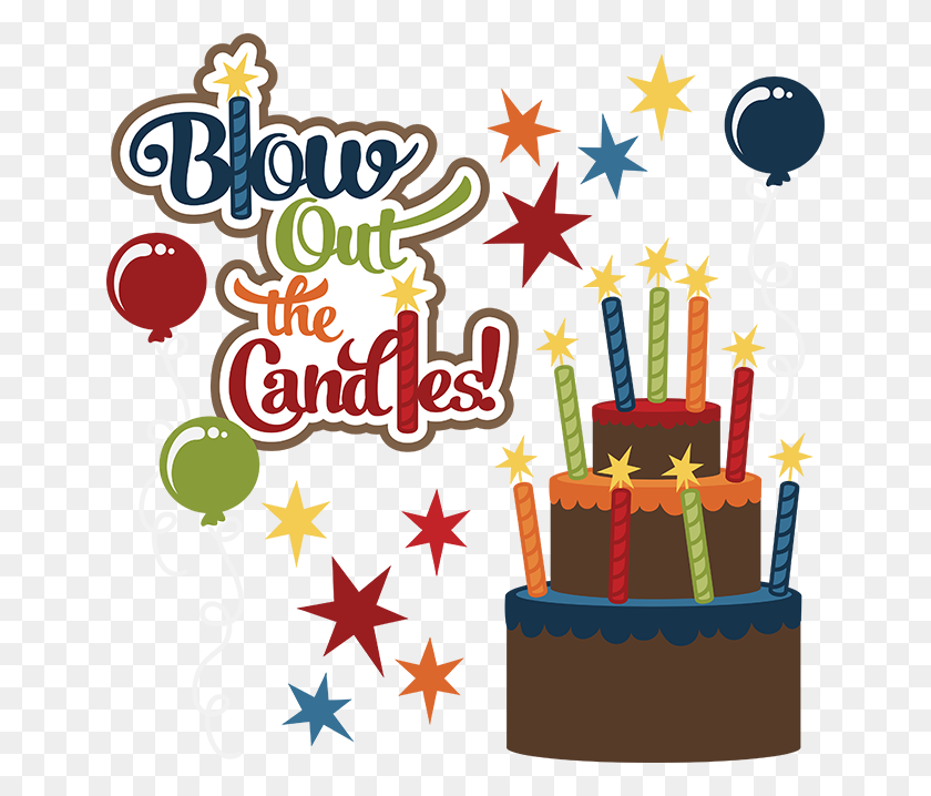 648x658 Free Clip Art For Birthdays - Happy Birthday Glitter Clip Art