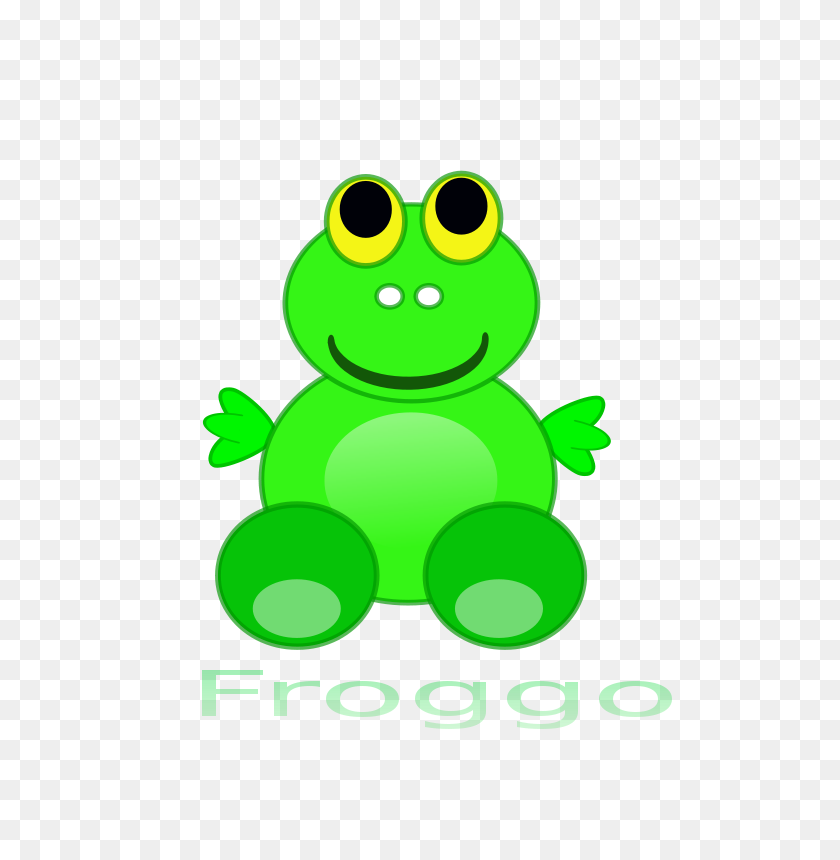 566x800 Free Clip Art Frog Froggo - Tree Frog Clipart
