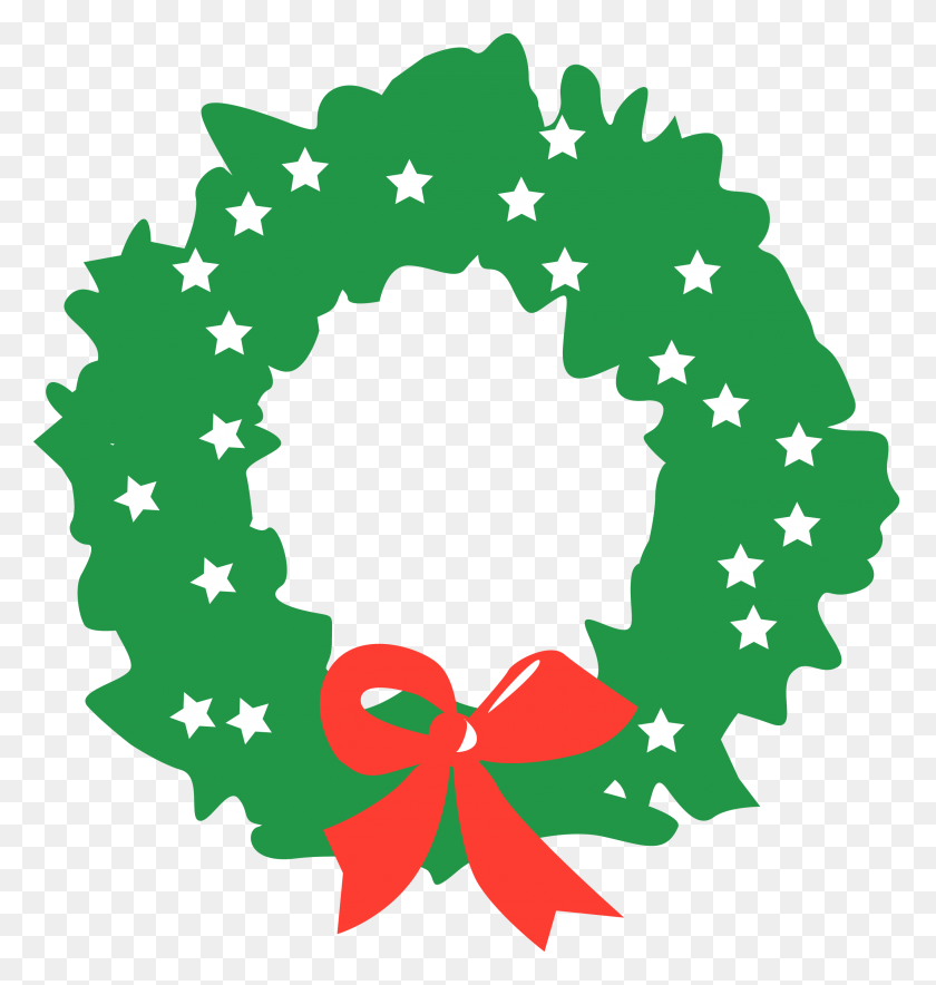 2550x2696 Free Clip Art Holiday Clip Art Christmas Christmas Wreath - Christmas Concert Clipart