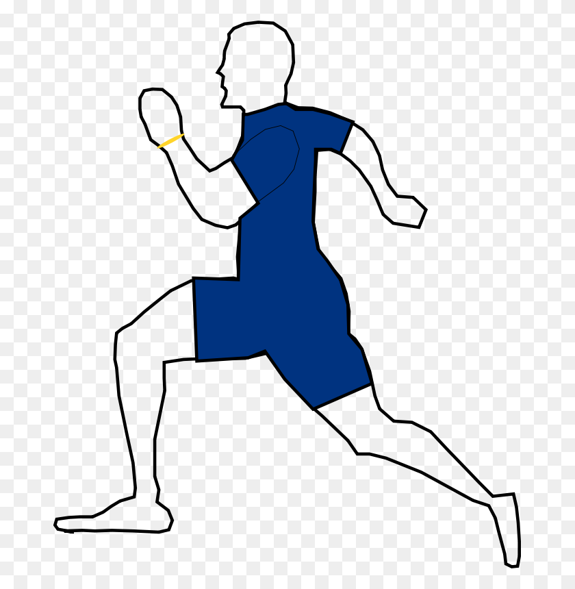 683x800 Free Clip Art Jogging - Running Track Clipart