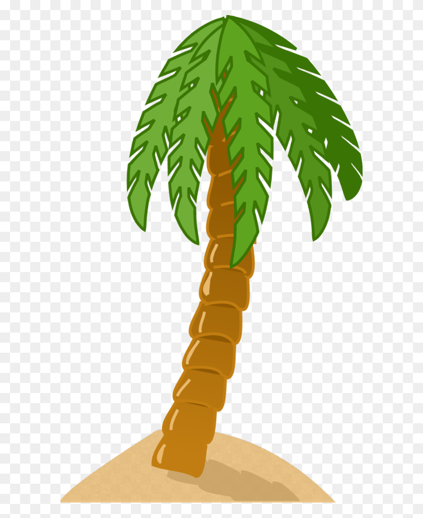 600x968 Free Clip Art Palm Tree - Palm Tree Sunset Clipart