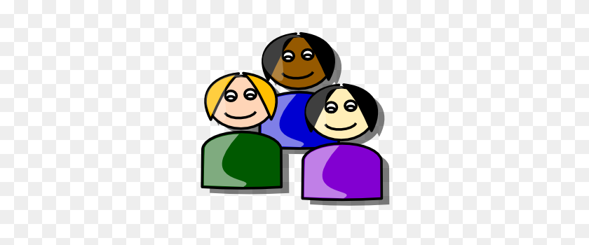 290x290 Free Clip Art People Group - People Working Together Clipart